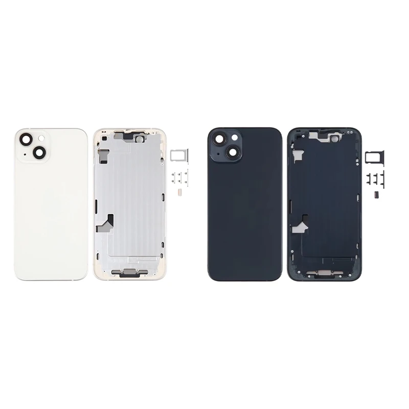 Battery New Back Housing For Iphone 14 Housing Back Cover+ Mid Chassis Frame+SIM Tray+Side Key White
Battery New Back Housing For Iphone 14 Housing Back Cover+ Mid Chassis Frame+SIM Tray+Side Key White