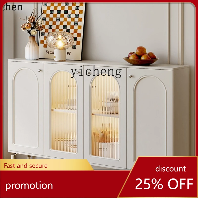 ZMLcream style dining side cabinet modern simple kitchen cabinet living room storage cabinet
ZMLcream style dining side cabinet modern simple kitchen cabinet living room storage cabinet