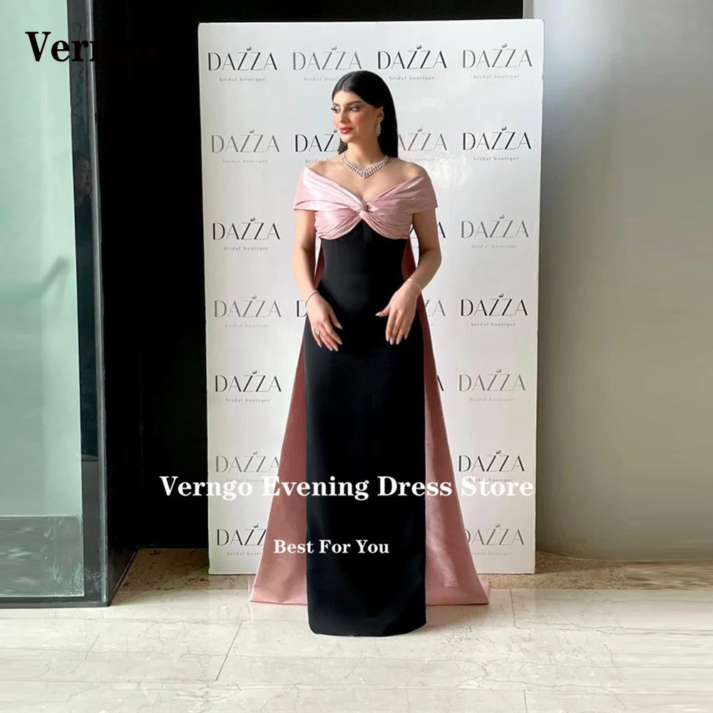Verngo Arabic Women Blush Pink And White Long Evening Dresses Off the Shoulder Wrap Prom Gowns Party Occasion Formal Dress
Verngo Arabic Women Blush Pink And White Long Evening Dresses Off the Shoulder Wrap Prom Gowns Party Occasion Formal Dress