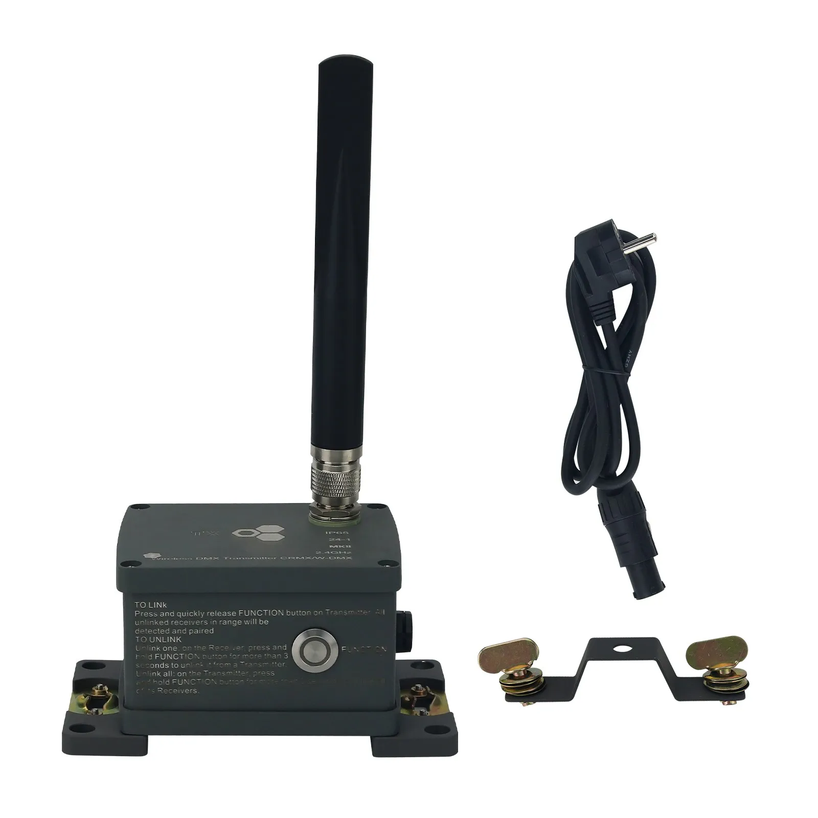 100MW 500-meter Waterproof Wireless DMX512 Transmitter DMX Wireless Transmitter for Stage Lighting
100MW 500-meter Waterproof Wireless DMX512 Transmitter DMX Wireless Transmitter for Stage Lighting
