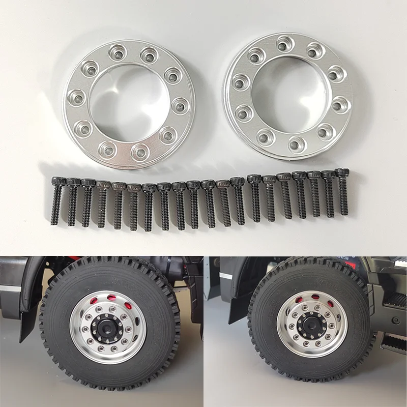 1 Pair Universal Wheel Retainer Hubcaps Retainer for 1/14 Tamiya RC Truck SCANIA 770S R620 VOLVO BENZ Arocs MAN Car Scaleclub
1 Pair Universal Wheel Retainer Hubcaps Retainer for 1/14 Tamiya RC Truck SCANIA 770S R620 VOLVO BENZ Arocs MAN Car Scaleclub