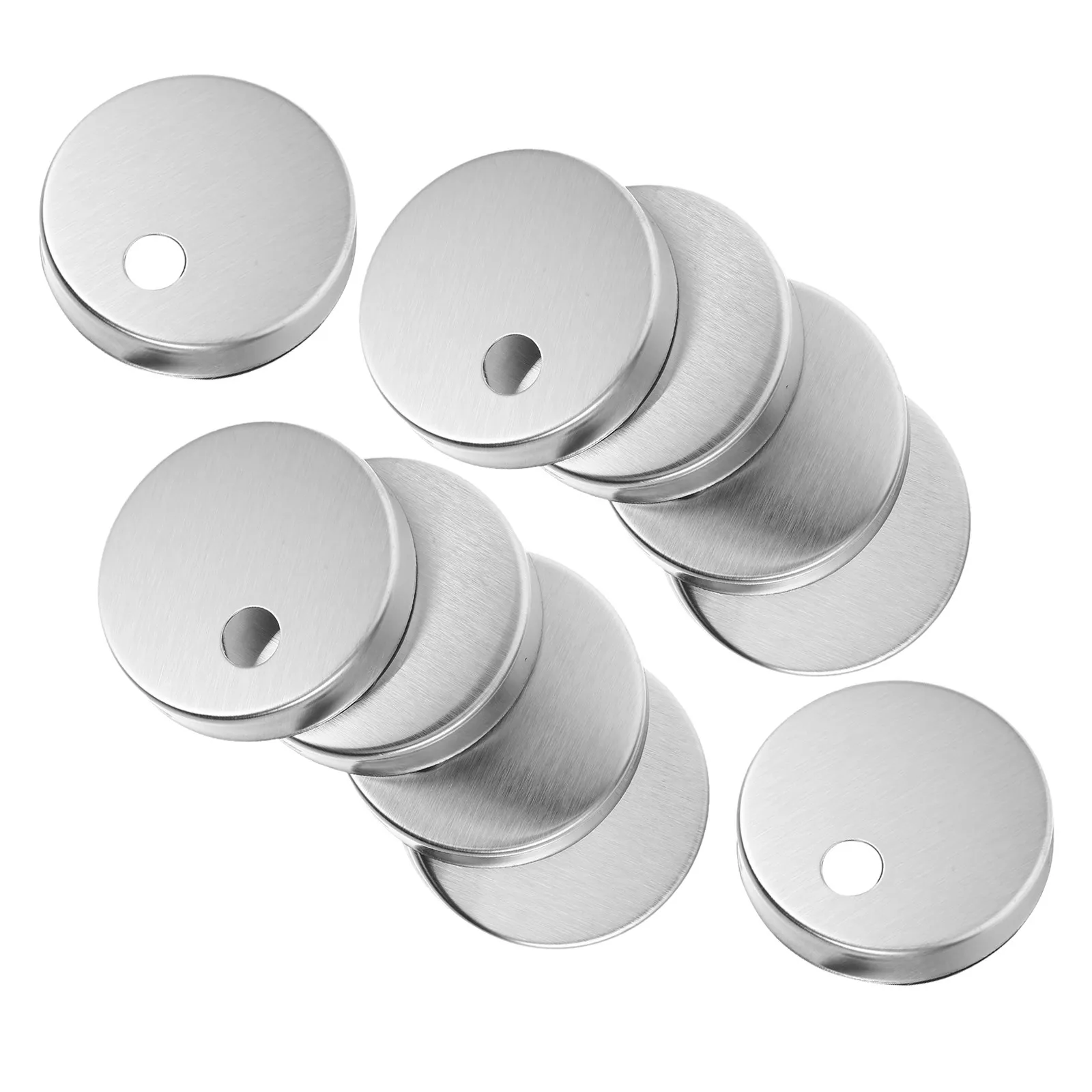 10Pcs Round Toilet Bolt Caps 60Mm Stainless Steel Toilet Seat Screw Covers Easy Install Universal Fit Bathroom Renovation
10Pcs Round Toilet Bolt Caps 60Mm Stainless Steel Toilet Seat Screw Covers Easy Install Universal Fit Bathroom Renovation