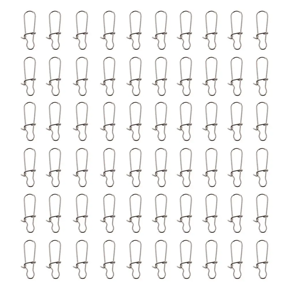 100 Pcs Stainless Steel Connector Heavy Duty Snap Clips Swivel Release Fishing Accessories Gear
100 Pcs Stainless Steel Connector Heavy Duty Snap Clips Swivel Release Fishing Accessories Gear