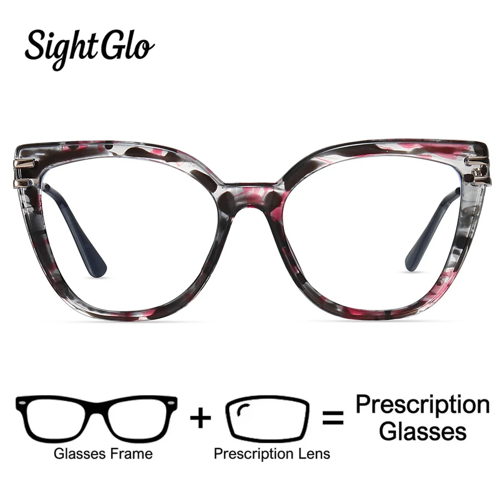 SightGlo Cat Eye Myopia TR90 Bifocal Eyeglasses Women Optical Prescription Glasses Optical Custom Ladies Glasses
SightGlo Cat Eye Myopia TR90 Bifocal Eyeglasses Women Optical Prescription Glasses Optical Custom Ladies Glasses