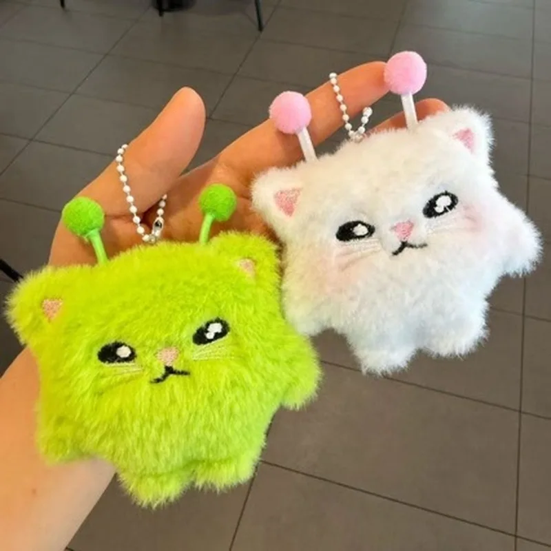 In Stock Cute Alien Cat Plush Keychain Kawaii Fluffy Cat Doll Pendant Backpack Ornament Soft Stuffed Animal Festival Gifts
In Stock Cute Alien Cat Plush Keychain Kawaii Fluffy Cat Doll Pendant Backpack Ornament Soft Stuffed Animal Festival Gifts