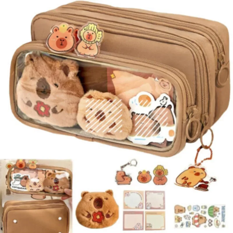 Multi-layer Student Pencil Case Detachable Stationery Large Capacity Storage Bag Multi-purpose Storage Organizer Container
Multi-layer Student Pencil Case Detachable Stationery Large Capacity Storage Bag Multi-purpose Storage Organizer Container