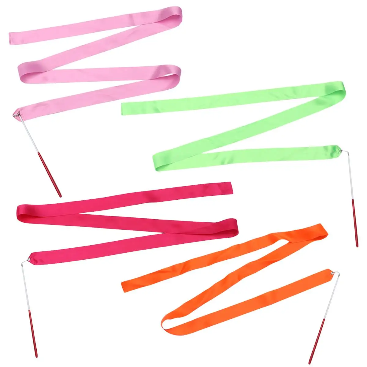 8pcs Gymnastic Ribbons Colorful Dancing Streamers Kids Training Ideal Twirling Circus Skill Orient Dance Rhythmic Ribbon
8pcs Gymnastic Ribbons Colorful Dancing Streamers Kids Training Ideal Twirling Circus Skill Orient Dance Rhythmic Ribbon