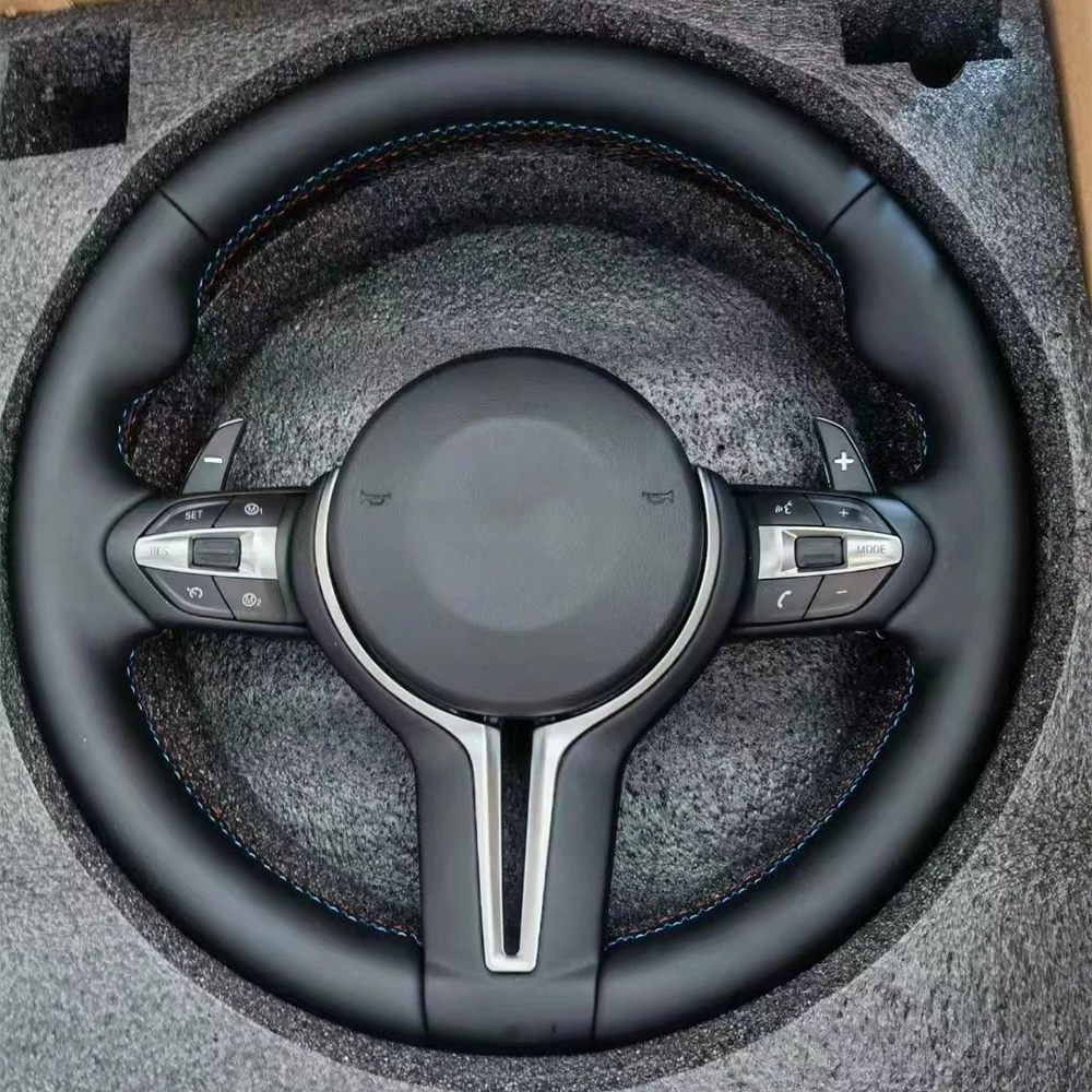 M Series Steering Wheel for BMW F10 F11 F20 F21 F30 F31 F34 F32 F33 F36 F22 F23 F46 M3 M6 Steering Wheel Car Accessories
M Series Steering Wheel for BMW F10 F11 F20 F21 F30 F31 F34 F32 F33 F36 F22 F23 F46 M3 M6 Steering Wheel Car Accessories