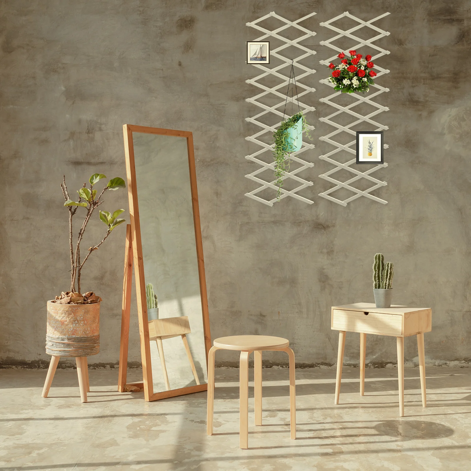 Solid Wood for Potted Plant Baby Plants Support 30cm Outdoor Fencing Decor Expandable Garden Wooden Fence Climbing Plant Support
Solid Wood for Potted Plant Baby Plants Support 30cm Outdoor Fencing Decor Expandable Garden Wooden Fence Climbing Plant Support