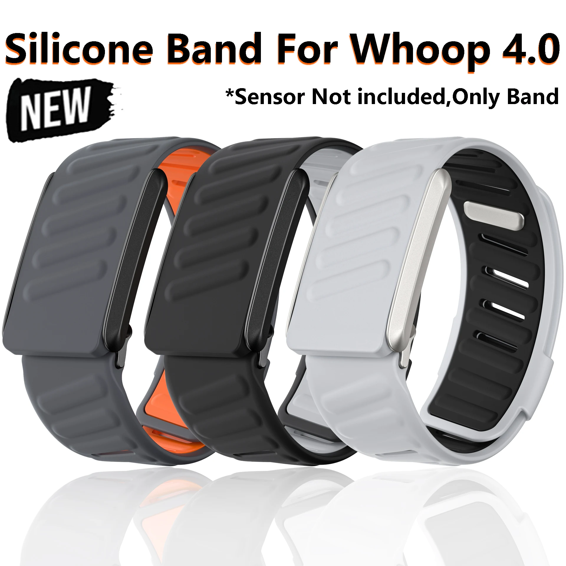 Super Soft Adjustable Band Replacement Strap Compatible with Whoop 4.0 and Whoop 3.0 Heart Rate Monitor
Super Soft Adjustable Band Replacement Strap Compatible with Whoop 4.0 and Whoop 3.0 Heart Rate Monitor