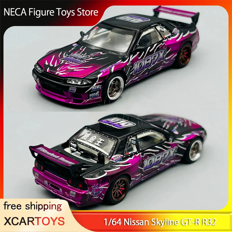 XCARTOYS 1:64 Nissan Skyline GT-R R32 Pandem Rocket Bunny Echo Gao 1087X Diecast Model With Open Hood Toy Gift For Adults & Fans
XCARTOYS 1:64 Nissan Skyline GT-R R32 Pandem Rocket Bunny Echo Gao 1087X Diecast Model With Open Hood Toy Gift For Adults & Fans
