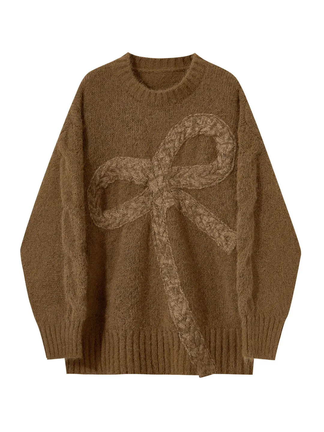 Caramel Thickened Oversized Knitwear Women's Autumn Winter Style Lazy Fashion High-End Feeling Knot Soft Cozy Base ...
Caramel Thickened Oversized Knitwear Women's Autumn Winter Style Lazy Fashion High-End Feeling Knot Soft Cozy Base ...