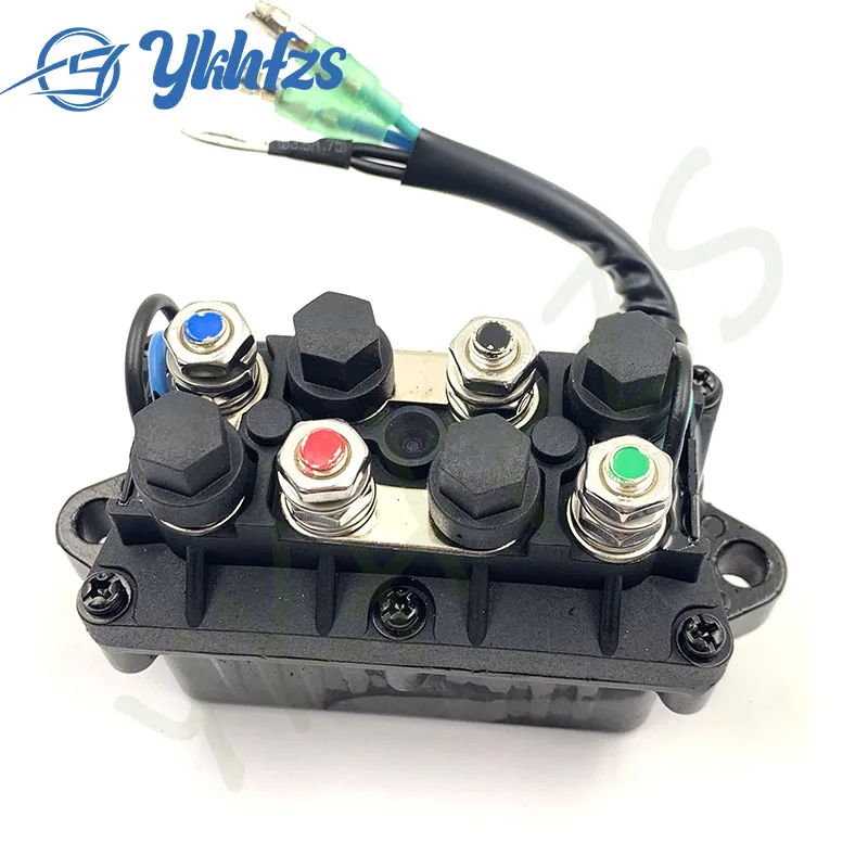 Motor Power Outboard Relay 120A Practical Boat Parts Engine Waterproof Replacement 3 Pin Direct Fit Trim For Yamaha 6H1-81950-00
Motor Power Outboard Relay 120A Practical Boat Parts Engine Waterproof Replacement 3 Pin Direct Fit Trim For Yamaha 6H1-81950-00