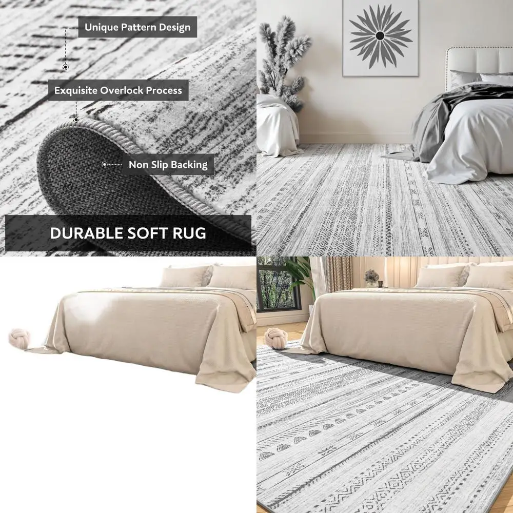 6x9 нейтральные моющиеся коврики в марокканском стиле в стиле бохо для гостиной, спальни, столовой и офиса
6x9 нейтральные моющиеся коврики в марокканском стиле в стиле бохо для гостиной, спальни, столовой и офиса