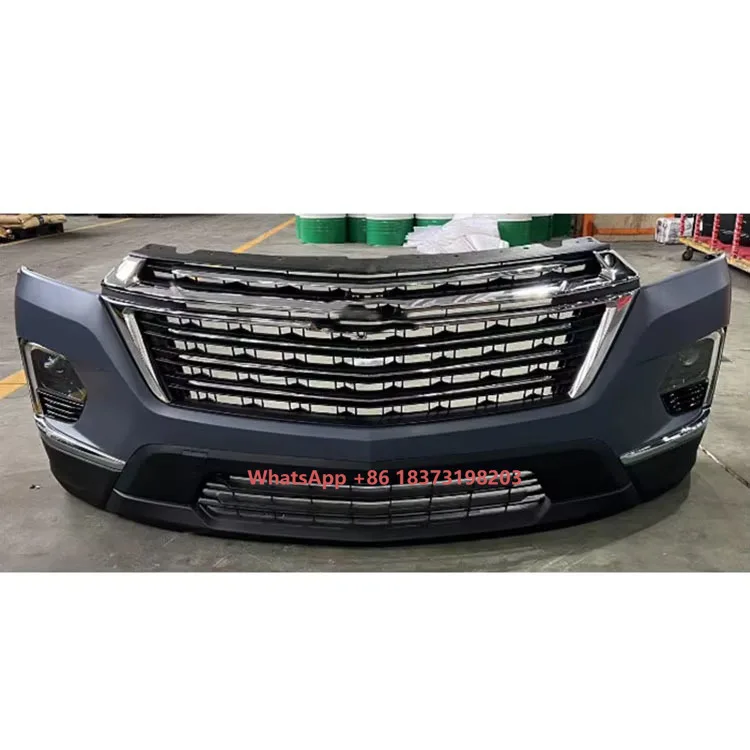 Factory Sale Front Bumper Assembly for Chevrolet Traverse 2022-2024 Car Body Kits Without Head Lamp
Factory Sale Front Bumper Assembly for Chevrolet Traverse 2022-2024 Car Body Kits Without Head Lamp