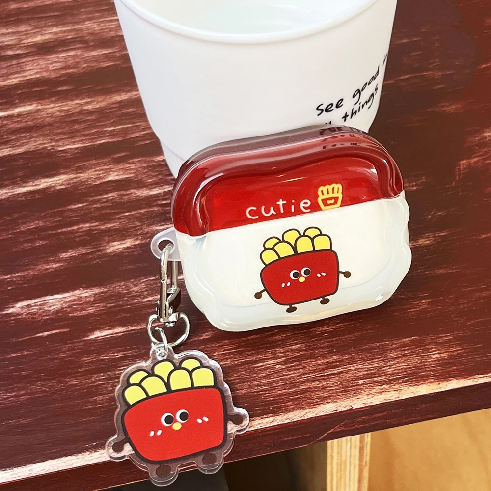 Silicone Headphone Cases For Airpods 4 2 3 Protective Cover With Keychain Cute Food Style Earphone Case For Airpods Pro 2
Silicone Headphone Cases For Airpods 4 2 3 Protective Cover With Keychain Cute Food Style Earphone Case For Airpods Pro 2