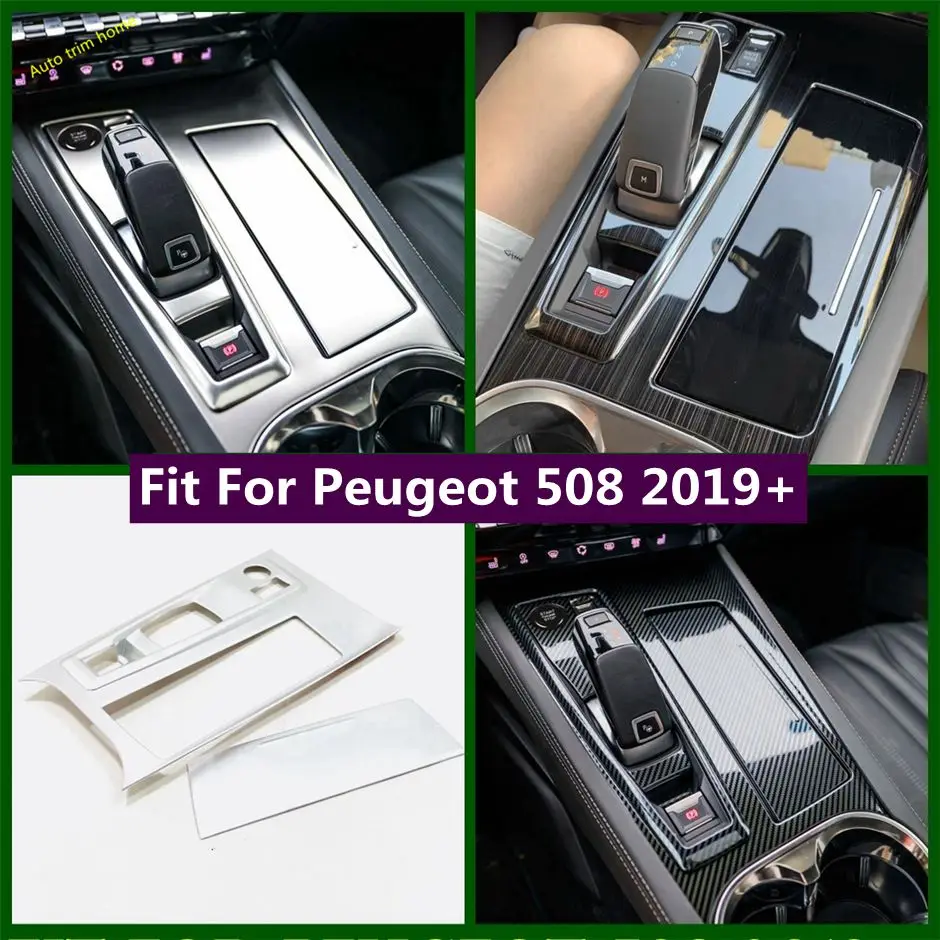 ABS / Stainless Steel Center Control Gear Shift Box Decoration Panel Cover Trim Fit For Peugeot 508 2019 - 2022 Car Accessories
ABS / Stainless Steel Center Control Gear Shift Box Decoration Panel Cover Trim Fit For Peugeot 508 2019 - 2022 Car Accessories