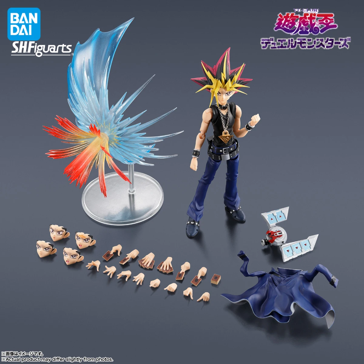 In stock Bandai Officially Licensed S.H.Figuarts Yu-Gi-Oh! Duel Monsters Yugi Muto AIBO Action Figures Premium Collectible Model
In stock Bandai Officially Licensed S.H.Figuarts Yu-Gi-Oh! Duel Monsters Yugi Muto AIBO Action Figures Premium Collectible Model