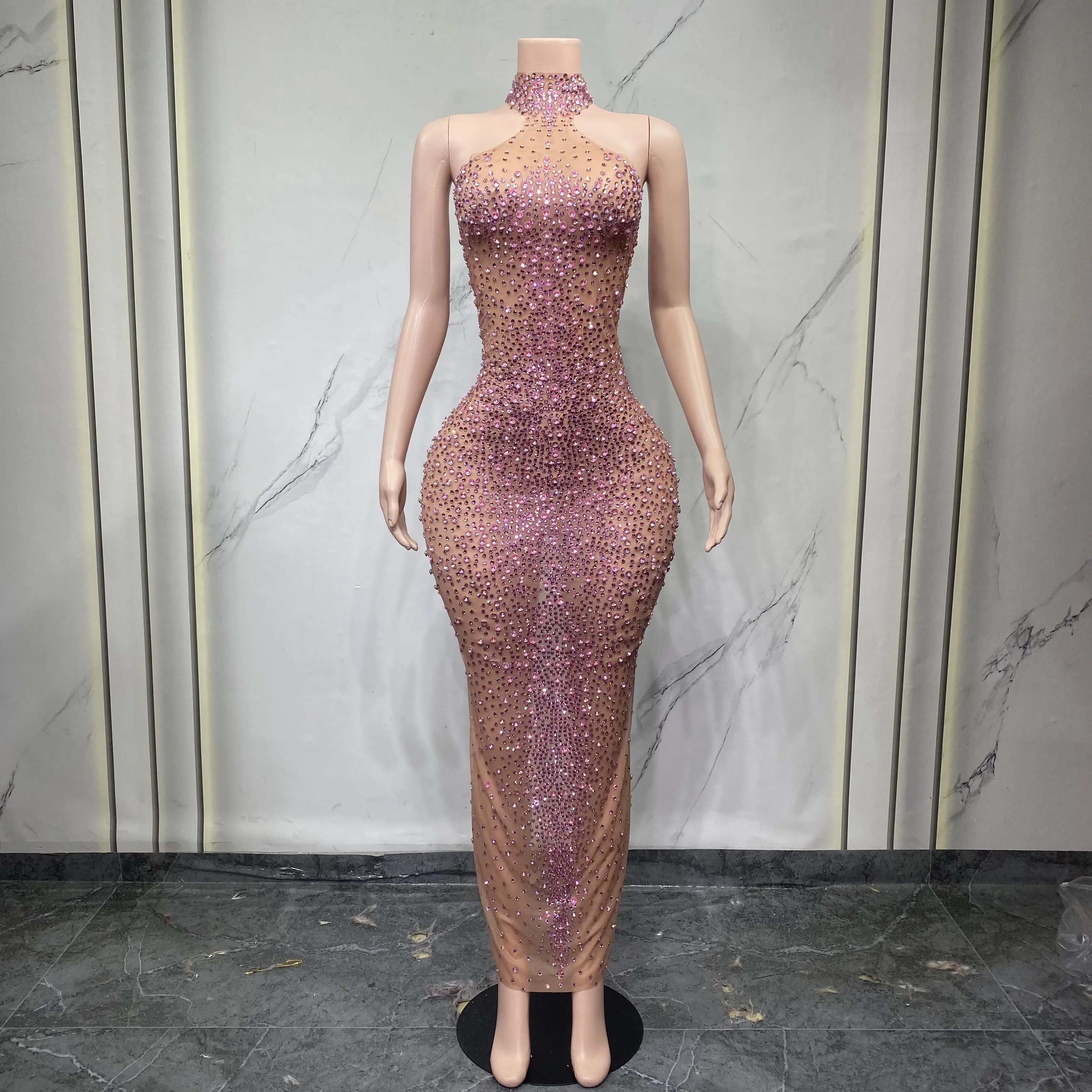 Women Sexy Diamond Shiny Stretch TightJumpsuit Party Bar Nightclub Dj Female SingerStage Performance Clothing Tiaotiaotang B278
Women Sexy Diamond Shiny Stretch TightJumpsuit Party Bar Nightclub Dj Female SingerStage Performance Clothing Tiaotiaotang B278