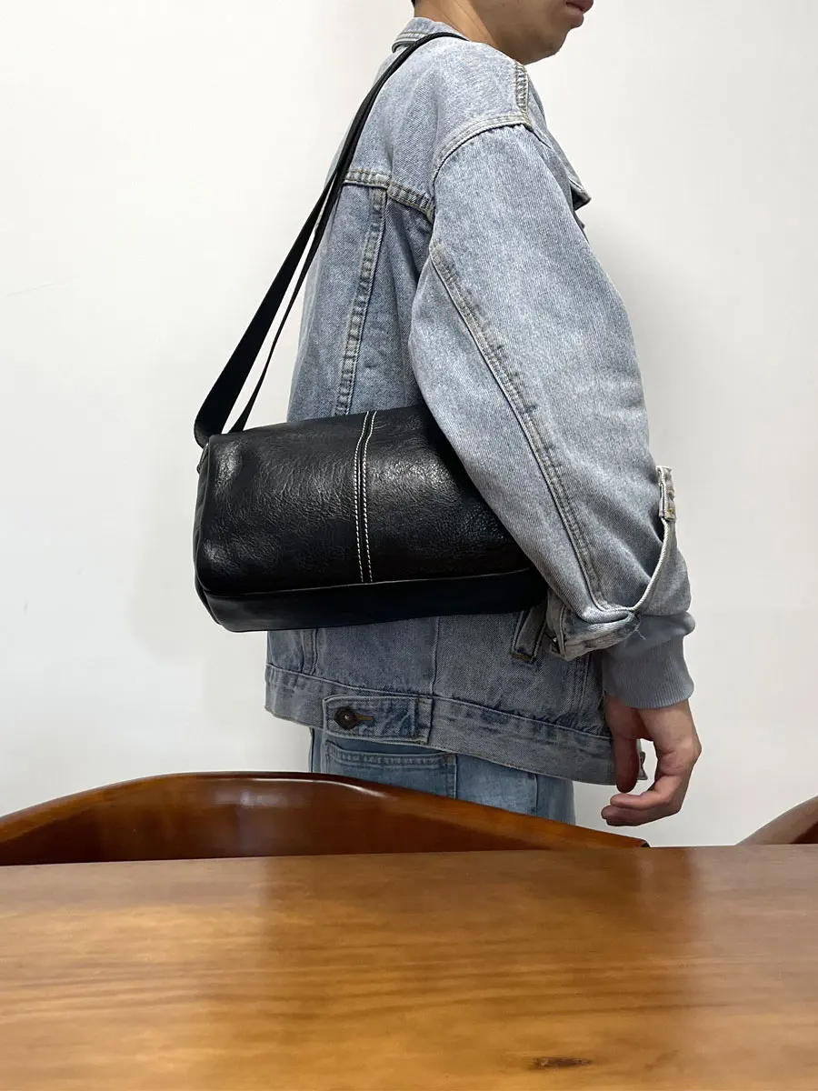 PNDME organizers designers handmade genuine leather men's black shoulder bag daily work travel luxury cow leather crossbody bag
PNDME organizers designers handmade genuine leather men's black shoulder bag daily work travel luxury cow leather crossbody bag