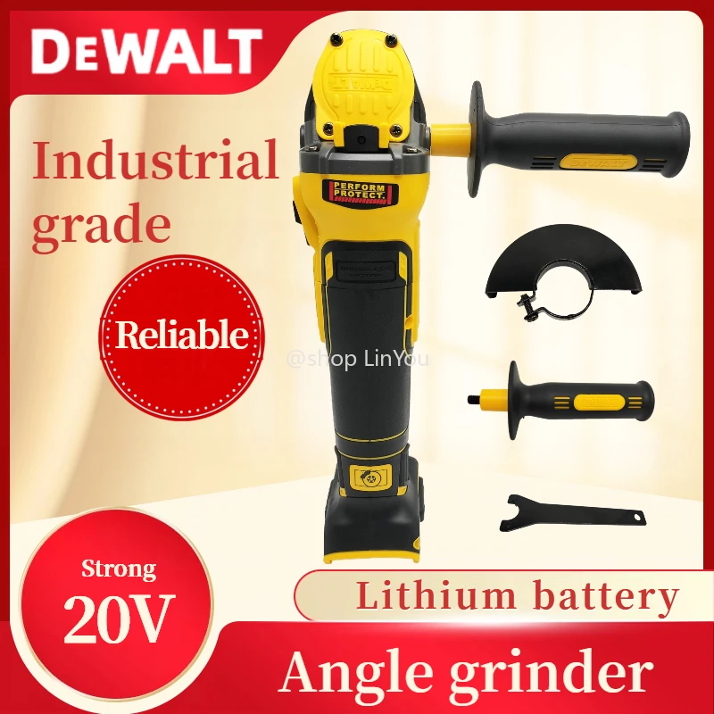 DEWALT DCG409 125MM Brushless Cordless Grinder 20V Lithium Power Tools 9000RPM Bare Tool(NO battery
DEWALT DCG409 125MM Brushless Cordless Grinder 20V Lithium Power Tools 9000RPM Bare Tool(NO battery
