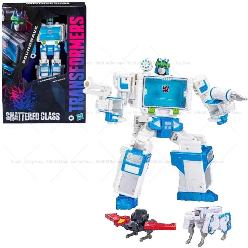 Transformed toys Shattered Glass SoundwaveSoundwave Laserbeak Ravage 18Cm VoyagerClass Original Action Figure Kid Toys Gift
Transformed toys Shattered Glass SoundwaveSoundwave Laserbeak Ravage 18Cm VoyagerClass Original Action Figure Kid Toys Gift