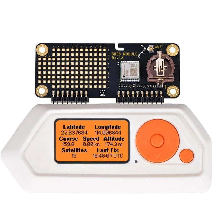 New GNSS Module Receiver for Flipper Zero,Supports GPS, BeiDou (BDS), GLONASS and QZSS Systems, with Active GNSS Antenna
New GNSS Module Receiver for Flipper Zero,Supports GPS, BeiDou (BDS), GLONASS and QZSS Systems, with Active GNSS Antenna