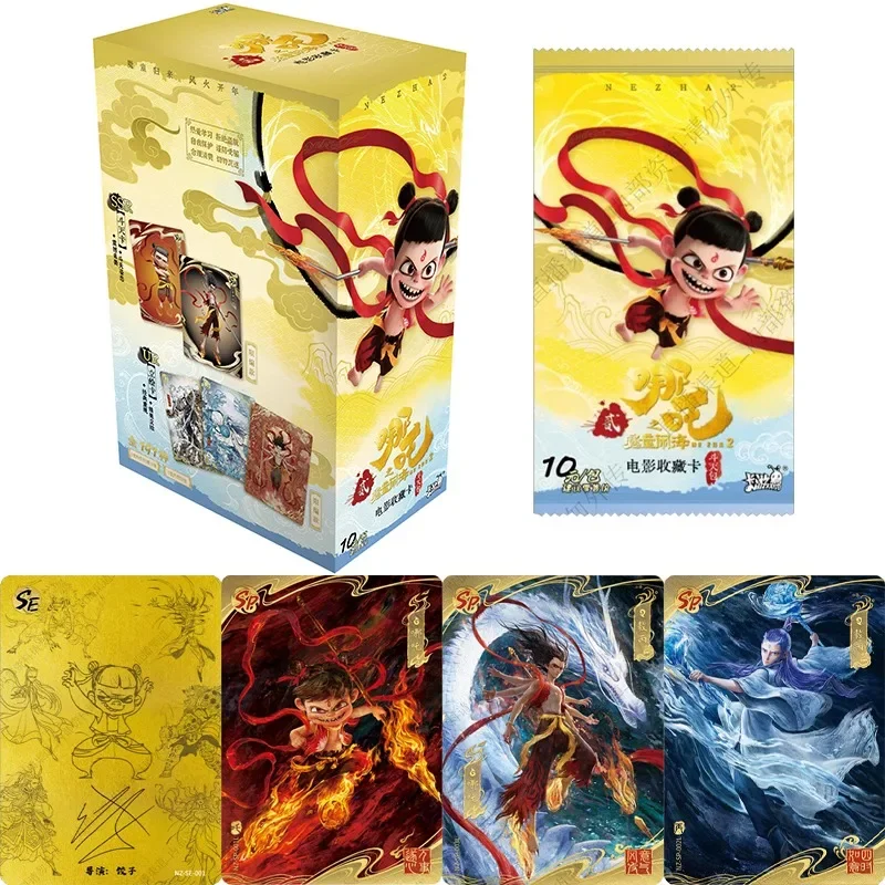 KAYOU Ne Zha 2 The Demon Childs NaoHai Card Dou Tian Pack Aobing Aoguang Taiyi Zhenren Movie Series Коллекция карт Игрушки Подарки
KAYOU Ne Zha 2 The Demon Childs NaoHai Card Dou Tian Pack Aobing Aoguang Taiyi Zhenren Movie Series Коллекция карт Игрушки Подарки