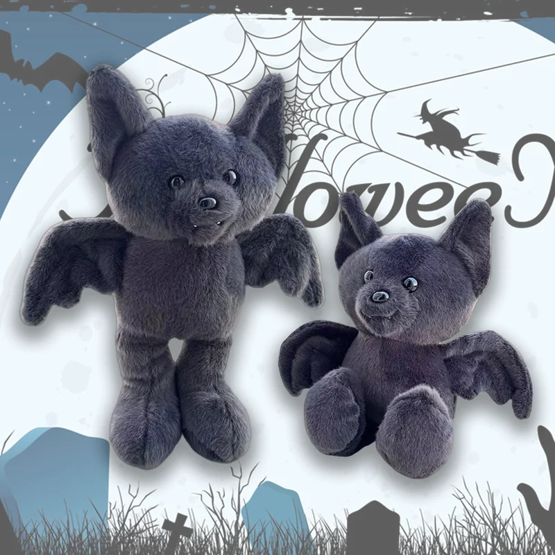 2025 New Build Bear Posable Bat Soft Plush Toy Cute Pet Animals Doll Birthday Halloween Christmas Gifts
2025 New Build Bear Posable Bat Soft Plush Toy Cute Pet Animals Doll Birthday Halloween Christmas Gifts