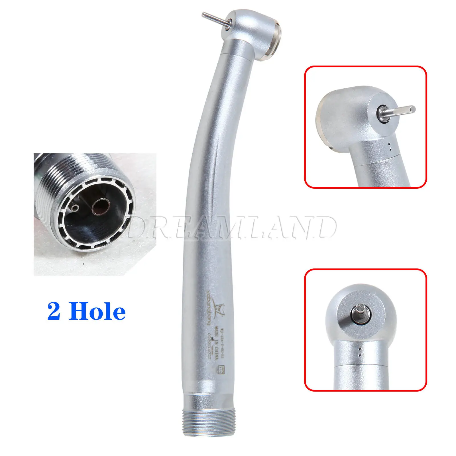 Dental Large head Push Button High Speed Handpiece Turbine 2 Hole Fit NSK Pana Max
Dental Large head Push Button High Speed Handpiece Turbine 2 Hole Fit NSK Pana Max