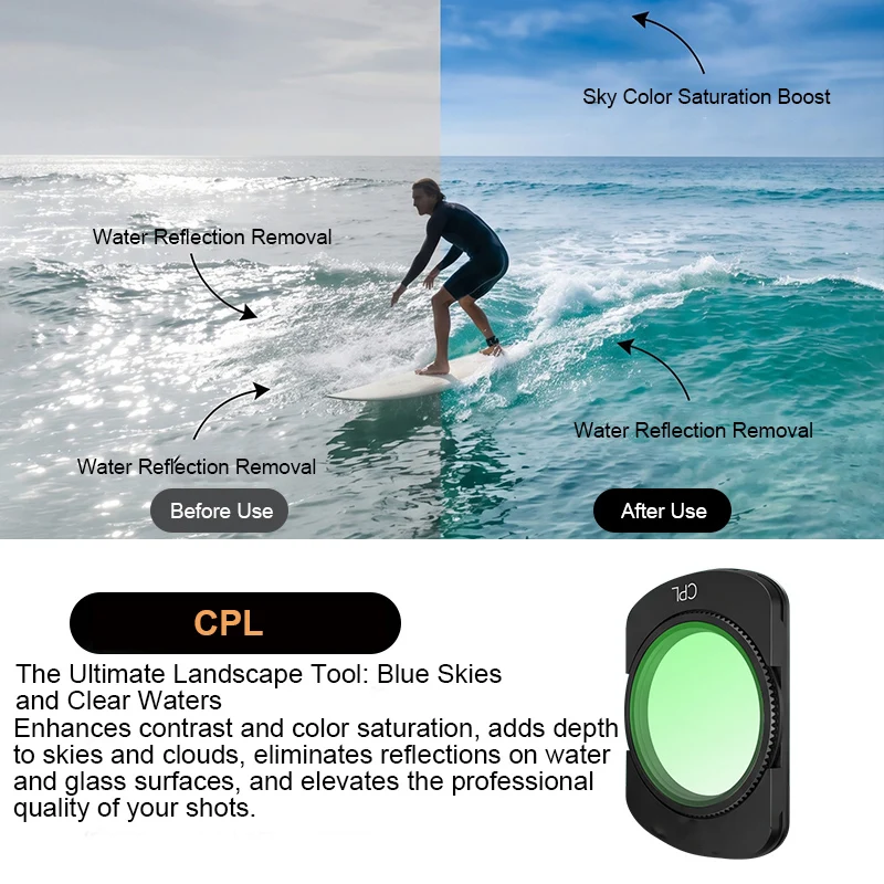 Magnetic Filter Kit for DJI Pocket 4 Nano Coated CPL UV Black Mist Wide Angle Anti Light Pollution Camera Lens Filters
Magnetic Filter Kit for DJI Pocket 4 Nano Coated CPL UV Black Mist Wide Angle Anti Light Pollution Camera Lens Filters
