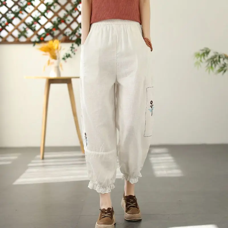 Wide Leg Linen Pants Women Traditional Chinese Clothing Yoga Tai Chi Uniform Solid Leisure Chinese Trousers Sportswear V3091
Wide Leg Linen Pants Women Traditional Chinese Clothing Yoga Tai Chi Uniform Solid Leisure Chinese Trousers Sportswear V3091