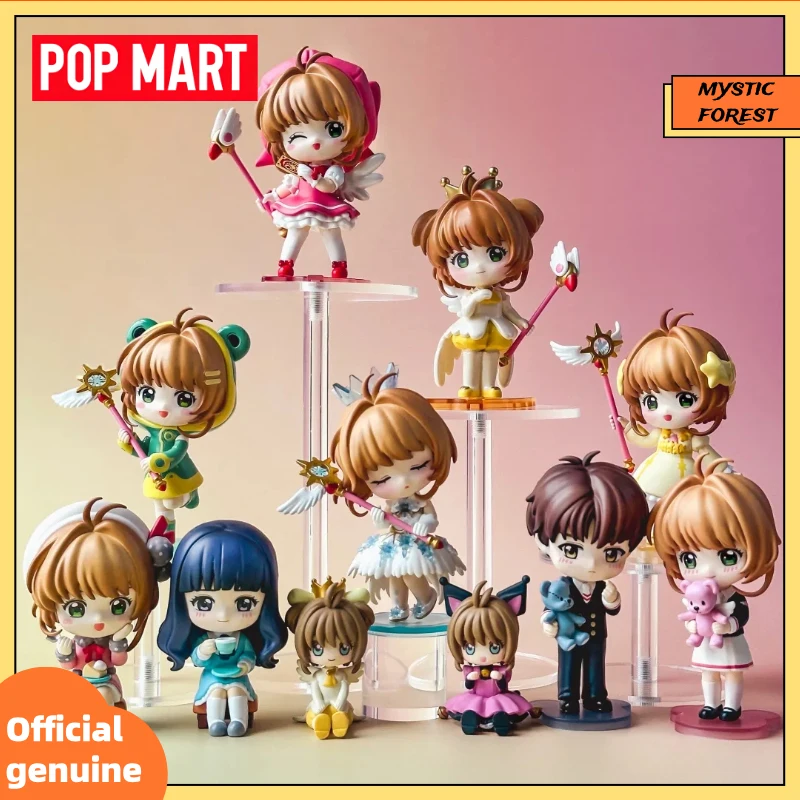 Подлинная POP MART Cardcaptor Sakura слепая коробка Kawaii орнамент игрушки Guess Bag милая кукла милая аниме фигурка настольная модель подарок для девочек
Подлинная POP MART Cardcaptor Sakura слепая коробка Kawaii орнамент игрушки Guess Bag милая кукла милая аниме фигурка настольная модель подарок для девочек