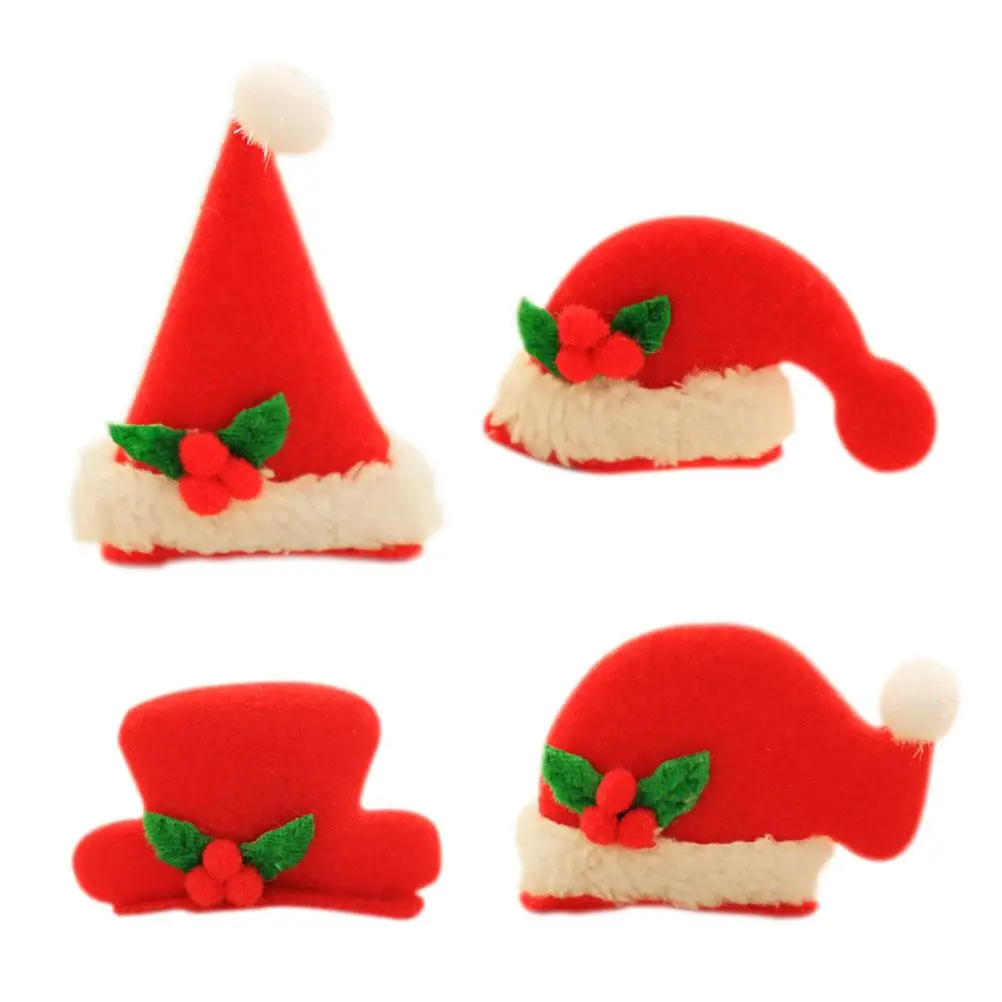 4pcs LED Light-Emitting Hairpins Hat Shaped Hair Clips Christmas Themed Hair Band Hair Accessiories (with Button )
4pcs LED Light-Emitting Hairpins Hat Shaped Hair Clips Christmas Themed Hair Band Hair Accessiories (with Button )