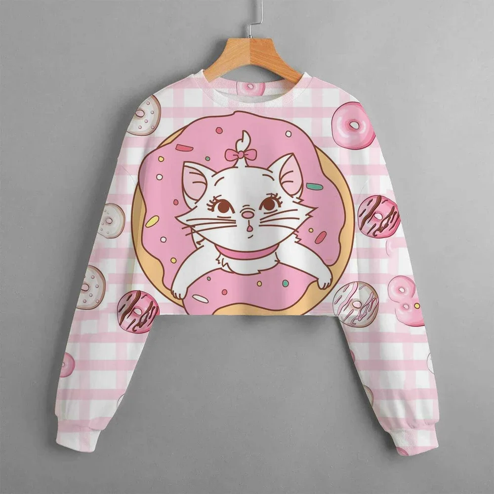 Children's clothing sweatshirt new cartoon casual printing Disney Aristocats Marie Cat short sweater girl children's clothing
Children's clothing sweatshirt new cartoon casual printing Disney Aristocats Marie Cat short sweater girl children's clothing
