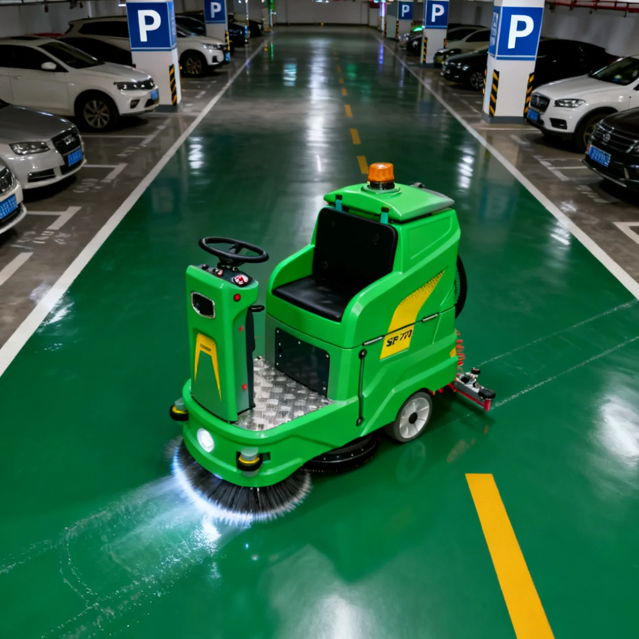 Customized 770 Single-Scrub Floor Cleaner Standard Configuration Ride-On Industrial Floor Scrubber For Workshop And Commercial
Customized 770 Single-Scrub Floor Cleaner Standard Configuration Ride-On Industrial Floor Scrubber For Workshop And Commercial