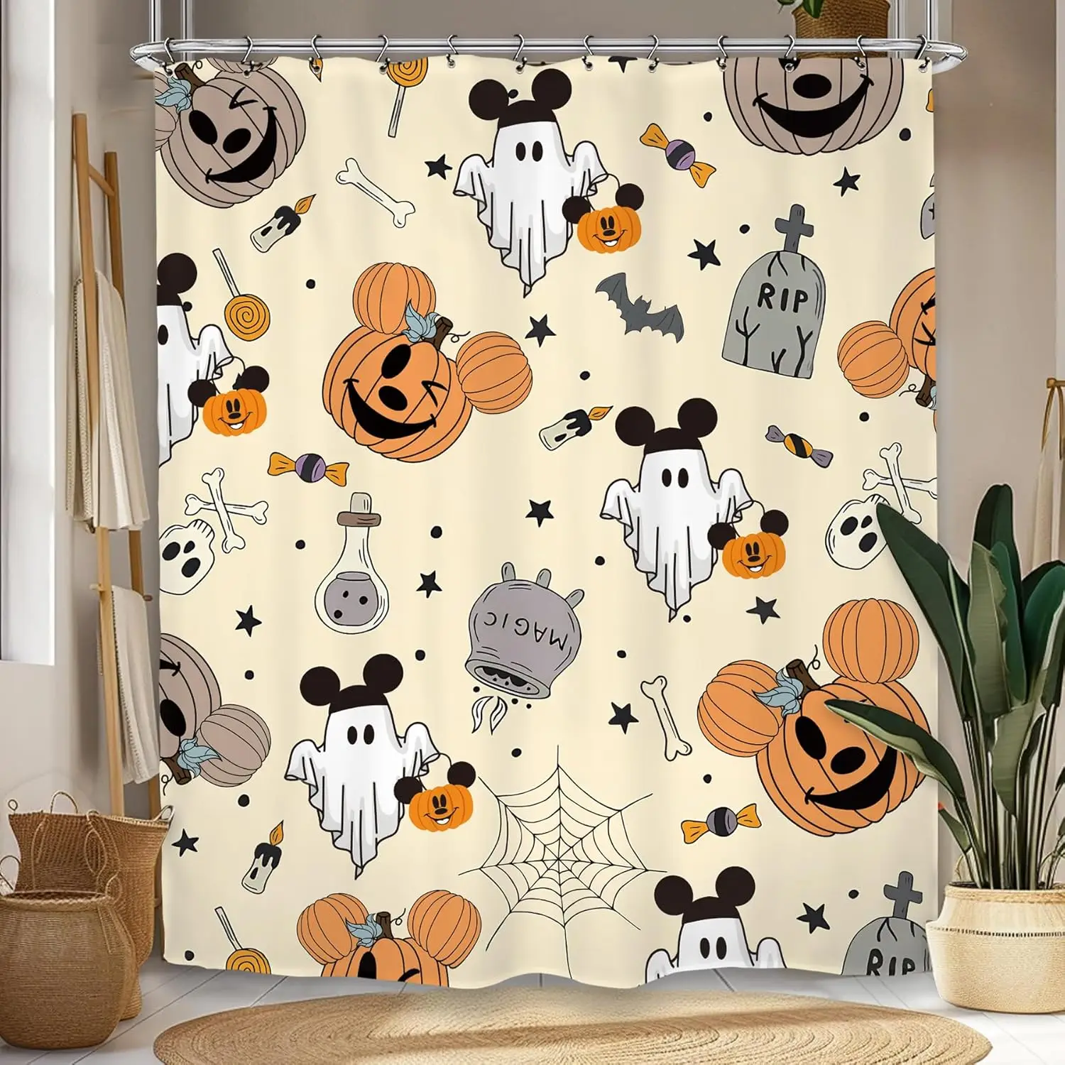 Хэллоуин тыква призрак занавеска для душа голова мыши тыква череп дети мальчики праздник страшный ужас жуткий набор для ванной комнаты аксессуары
Хэллоуин тыква призрак занавеска для душа голова мыши тыква череп дети мальчики праздник страшный ужас жуткий набор для ванной комнаты аксессуары