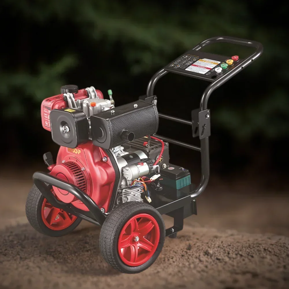 7HP 2700psi 3000psi 3.52GPM Industrial Diesel Fuel Diesel High Pressure Washers For Cleaning
7HP 2700psi 3000psi 3.52GPM Industrial Diesel Fuel Diesel High Pressure Washers For Cleaning