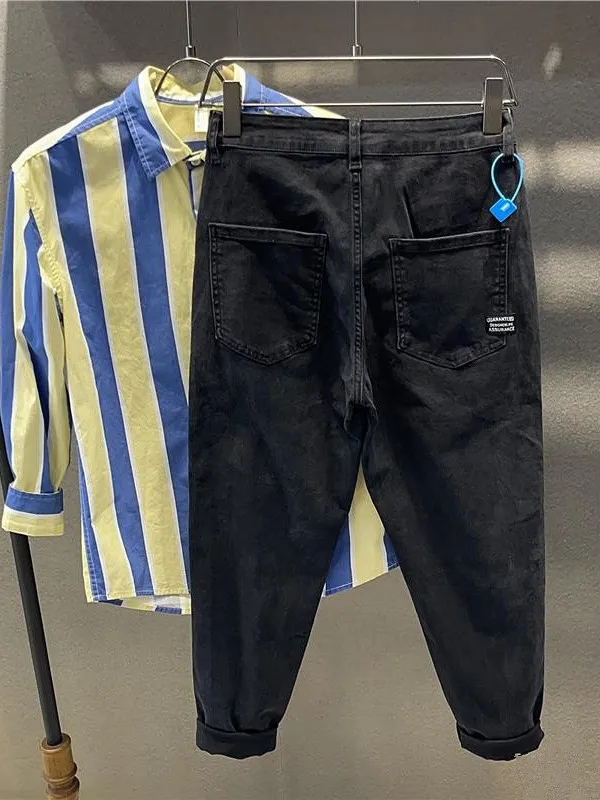 Sli Модные мужские джинсы Bla Simple Match All Cone Aped Turnip Jeans Модные универсальные брюки Harlan Брюки из смеси хлопка
Sli Модные мужские джинсы Bla Simple Match All Cone Aped Turnip Jeans Модные универсальные брюки Harlan Брюки из смеси хлопка