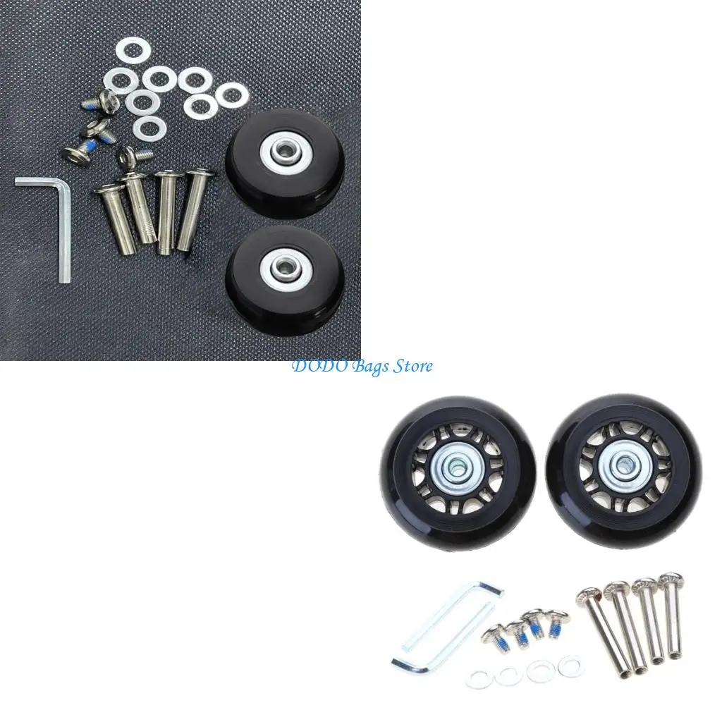 Чемодан, сменные колеса для чемодана, набор для ремонта роликового оборудования, сверхмощные колесики, ролики для тележки, 1
Чемодан, сменные колеса для чемодана, набор для ремонта роликового оборудования, сверхмощные колесики, ролики для тележки, 1