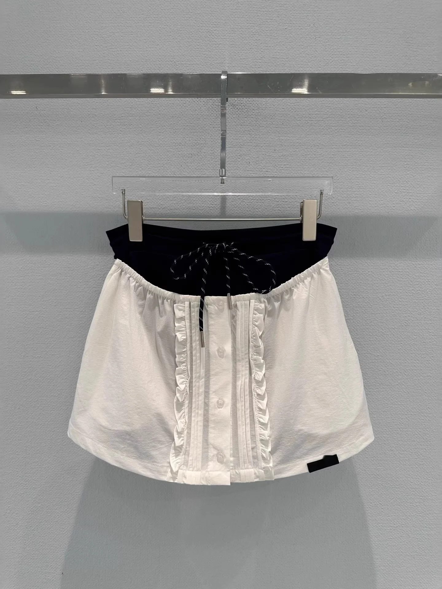 Fashion High Waist A-Line Skirt Women's Design Splicing Lace Trim Short Skirt Stylish Commute Korean Style Half Body Skirt
Fashion High Waist A-Line Skirt Women's Design Splicing Lace Trim Short Skirt Stylish Commute Korean Style Half Body Skirt