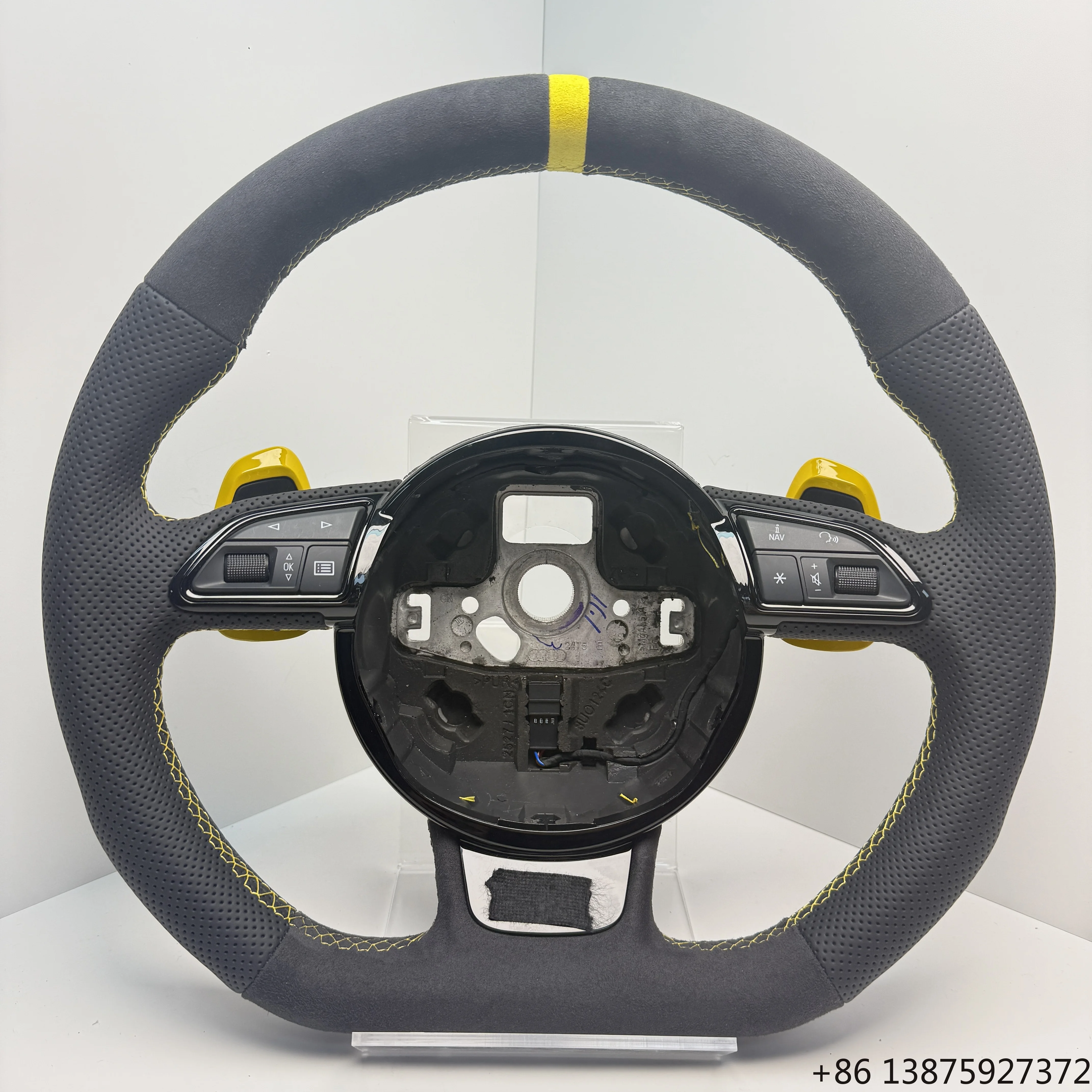Leather Steering Wheel for S3 8P S4 B8 S5 S6 S7 S8 A3 8V A3 8P A4 B8 A5 B8 A6 C7 A7 C7 A8 D4 Car Steering Wheel
Leather Steering Wheel for S3 8P S4 B8 S5 S6 S7 S8 A3 8V A3 8P A4 B8 A5 B8 A6 C7 A7 C7 A8 D4 Car Steering Wheel