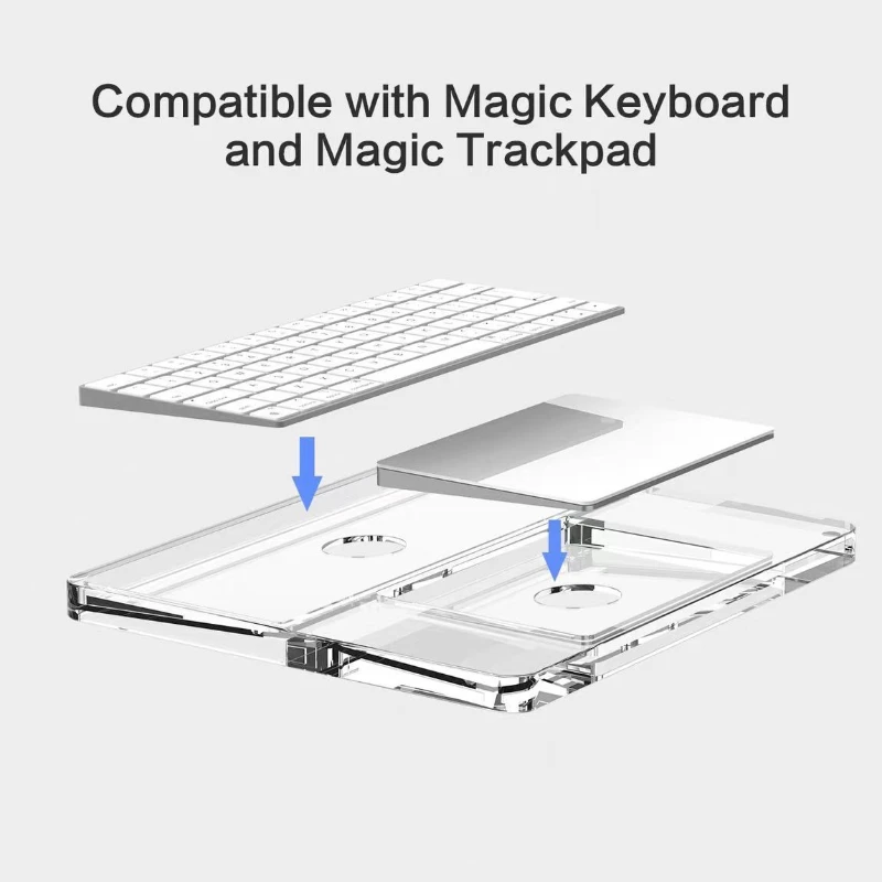 Wrist Rest For iMac Magic Trackpad 2/3 Keyboard With Touch ID Numeric Acrylic Stand Station Transparent Crystal Pad Bracket
Wrist Rest For iMac Magic Trackpad 2/3 Keyboard With Touch ID Numeric Acrylic Stand Station Transparent Crystal Pad Bracket