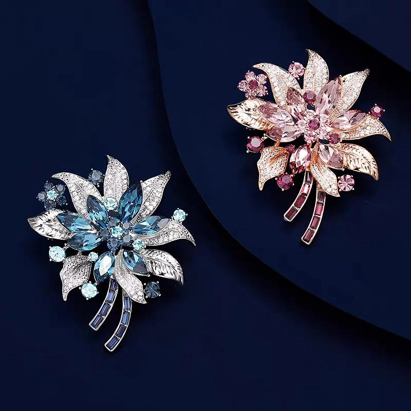 Rose Brooch Premium Light Luxury Crystal Brooch Versatile Neckline Clothing Women's Pin Accessories
Rose Brooch Premium Light Luxury Crystal Brooch Versatile Neckline Clothing Women's Pin Accessories