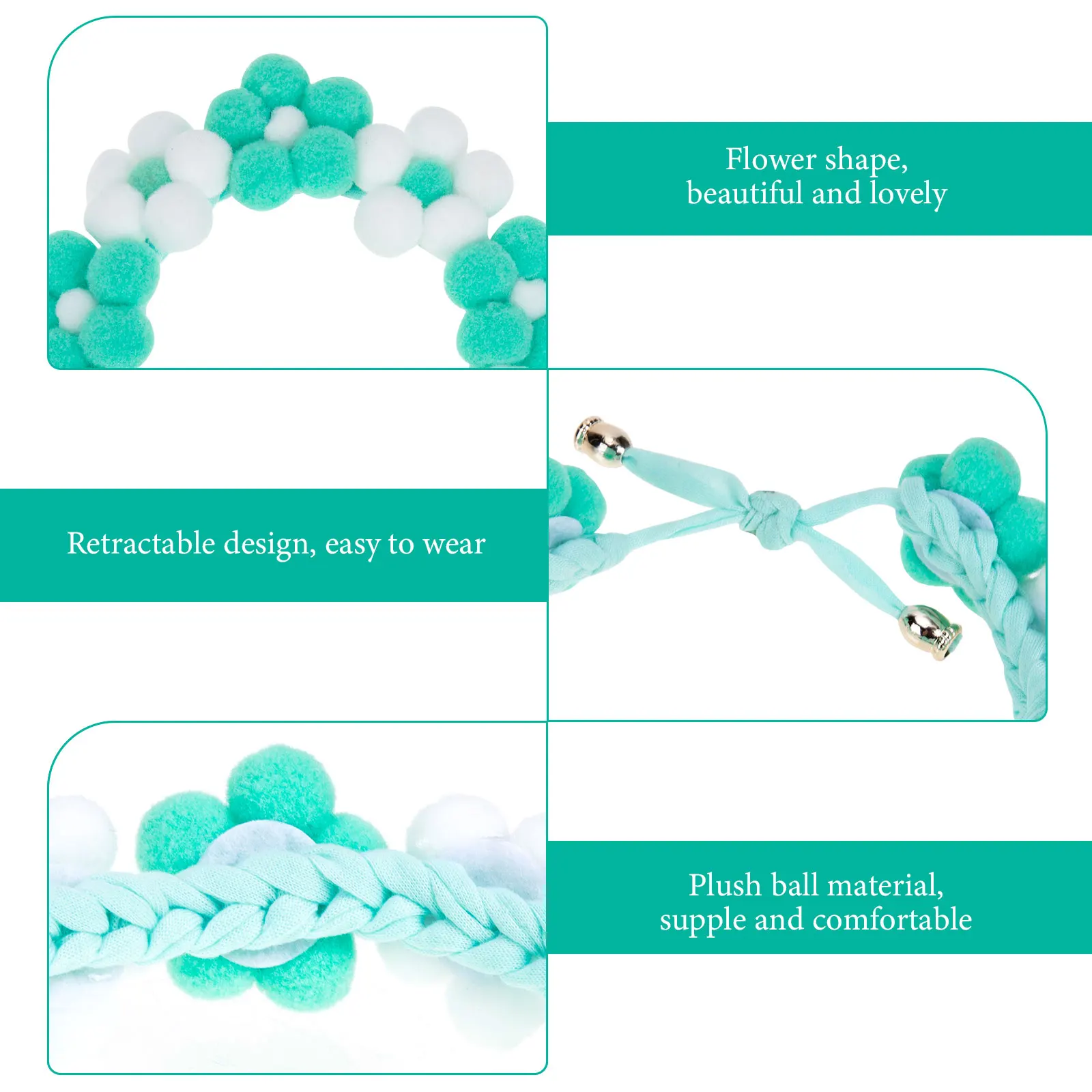 Delicate Pet Collar Hand-Knitted Cat Dog Flower Design Adjustable Comfortable Decorative Neckwear for Parties Festivals Daily
Delicate Pet Collar Hand-Knitted Cat Dog Flower Design Adjustable Comfortable Decorative Neckwear for Parties Festivals Daily