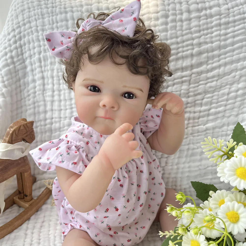 BZDOLL Full Body Vinyl 45 CM Sweet Reborn Baby Doll Toy for Girl Lifelike Handmade Fashion Birthday Gift Play House Bedtime Toy
BZDOLL Full Body Vinyl 45 CM Sweet Reborn Baby Doll Toy for Girl Lifelike Handmade Fashion Birthday Gift Play House Bedtime Toy