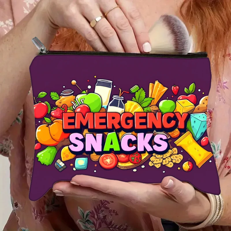 Косметичка на молнии с мультяшным дизайном для экстренных случаев, маленькая, машинная стирка, портативное хранение
Косметичка на молнии с мультяшным дизайном для экстренных случаев, маленькая, машинная стирка, портативное хранение