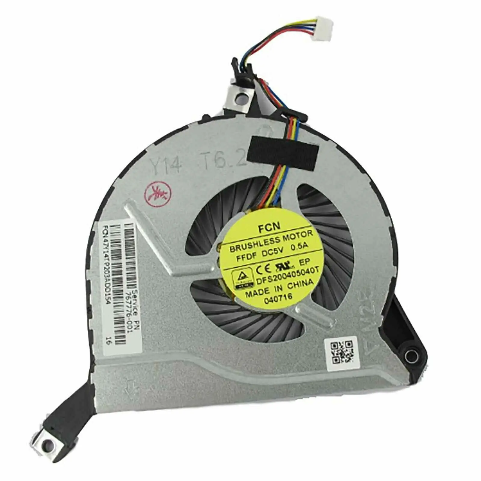 Новый вентилятор ЦП для HP 15-P 15-V 15-K 17-P серии 767712-001 773447-001
Новый вентилятор ЦП для HP 15-P 15-V 15-K 17-P серии 767712-001 773447-001