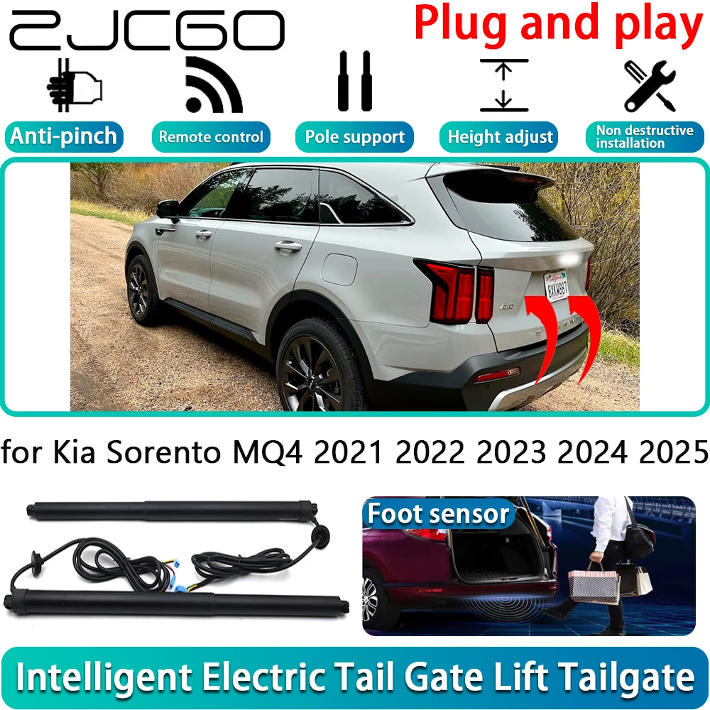 for Kia Sorento MQ4 2021 2022 2023 2024 2025 Electric Powered Tailgate Power Liftgate Automatic Tailgate System With Foot Sensor
for Kia Sorento MQ4 2021 2022 2023 2024 2025 Electric Powered Tailgate Power Liftgate Automatic Tailgate System With Foot Sensor