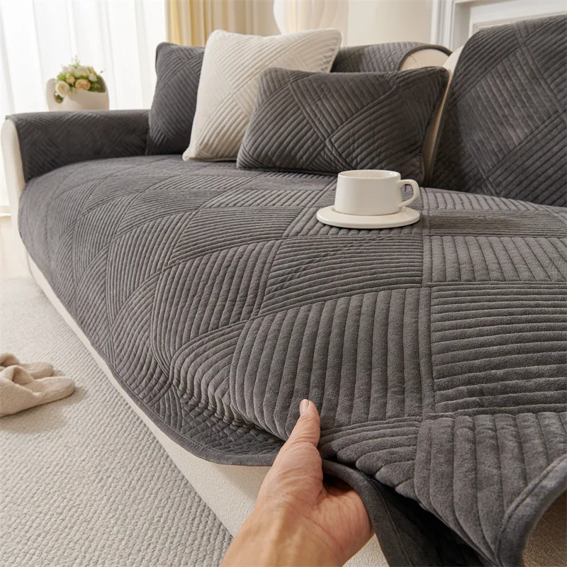 1/2/3 Seater Thicken Velvet Sofa Cushion for Winter Warm Anti-slip Couch Pad for Living Room Universal Covers for Armrest Sofa
1/2/3 Seater Thicken Velvet Sofa Cushion for Winter Warm Anti-slip Couch Pad for Living Room Universal Covers for Armrest Sofa